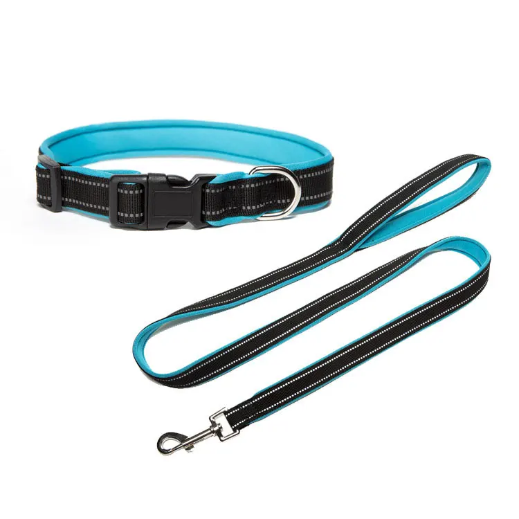

Custom Print Dog Chain Collar Reflective Waterproof Harness and Leash