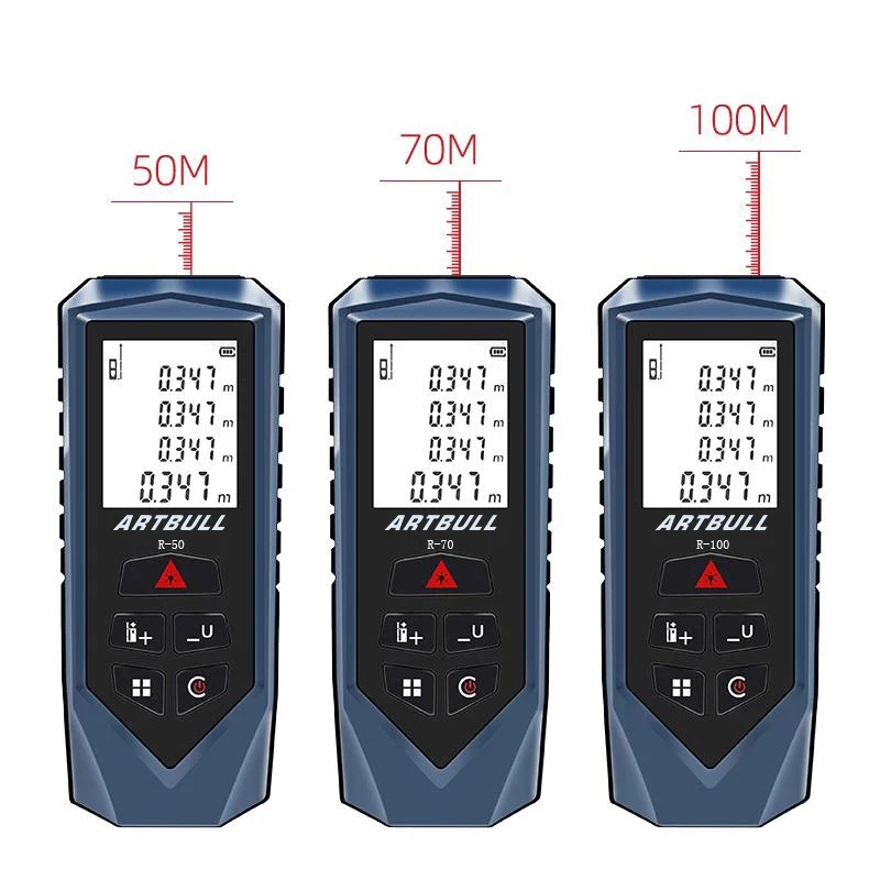 

ARTBULL laser distance meter 100m measure tape laser rangefinder