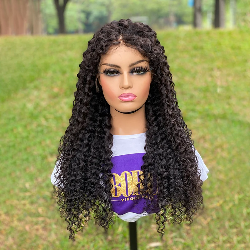 

Wholesale Price Good Quality 13x4 HD Deep Wave Lace Front Wigs Human Hair Wigs Cuticle Aligned Virgin Hair Wig For Black Women