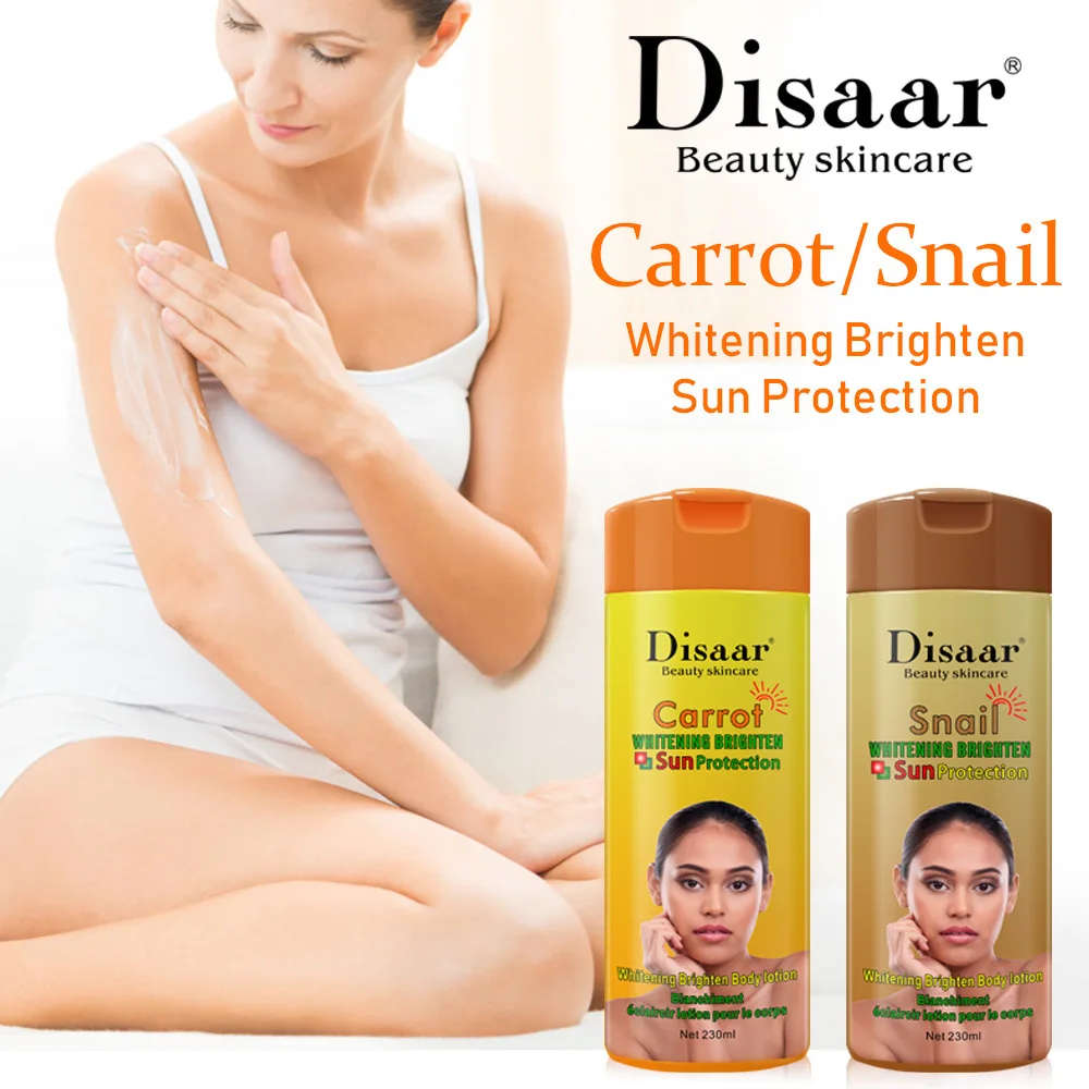 

DIsaar Factory Direct Sales Moisturizing Skin Whitening Body Lotion With SPF