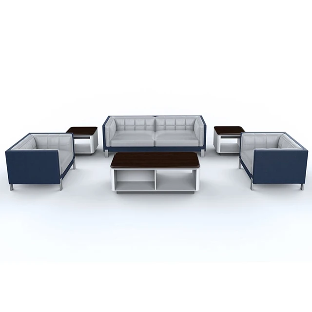 
Newest Modern design leather sofa office chair Customization Colourful office reception sofa 