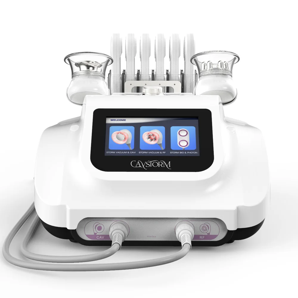 

Mychway New Design Ultrasonic Cavitation 3.0 Micro-current RF Vacuum Skin Tighten micro-current body spa machine