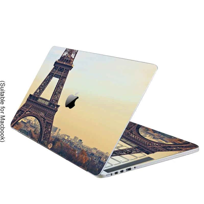 

Protective PVC Laptop Skin Stickers Vinyl For Lenovo Dell HP Macbook Pro Stickers With 3D Decal Body computer skins, Custom optional