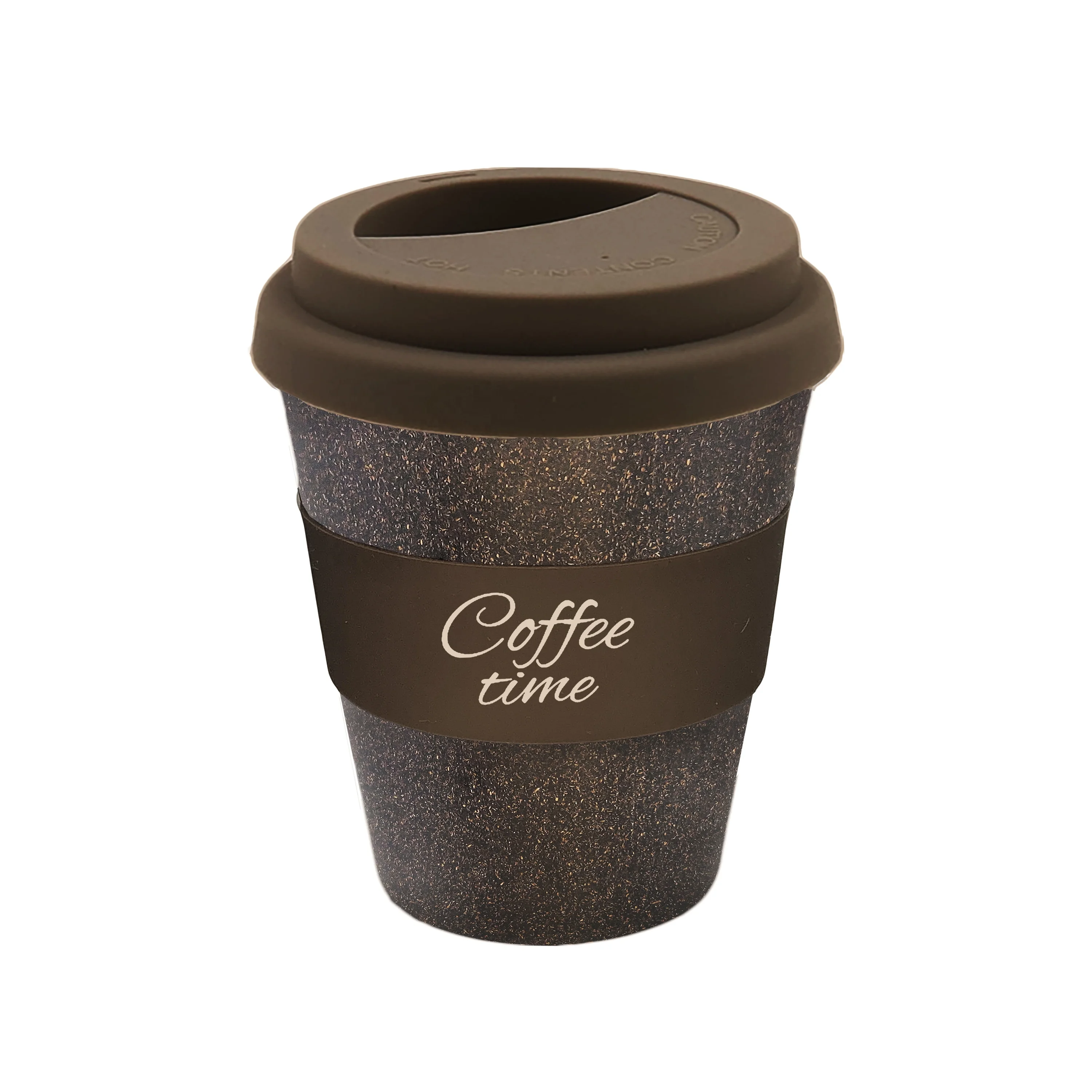 

350ml Take Away Customized Eco friendly Rice Husk Cup Biodegradable Coffee To Go Travel Coffee Grounds Mug