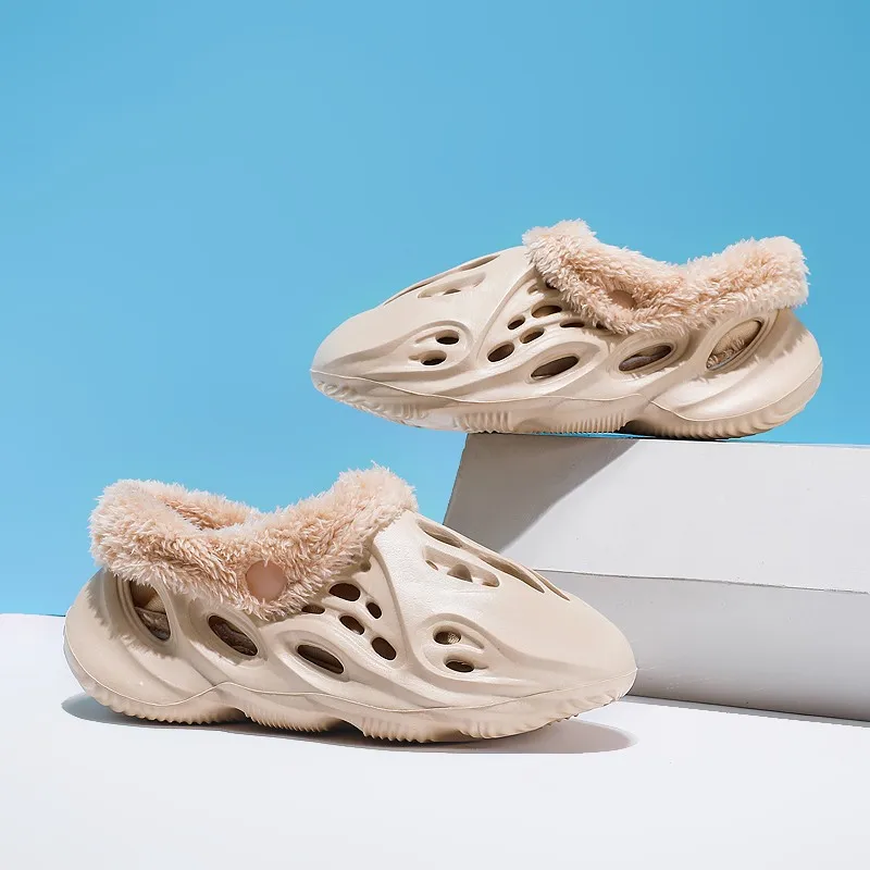 

yezzy winter shoes with fur for man and women