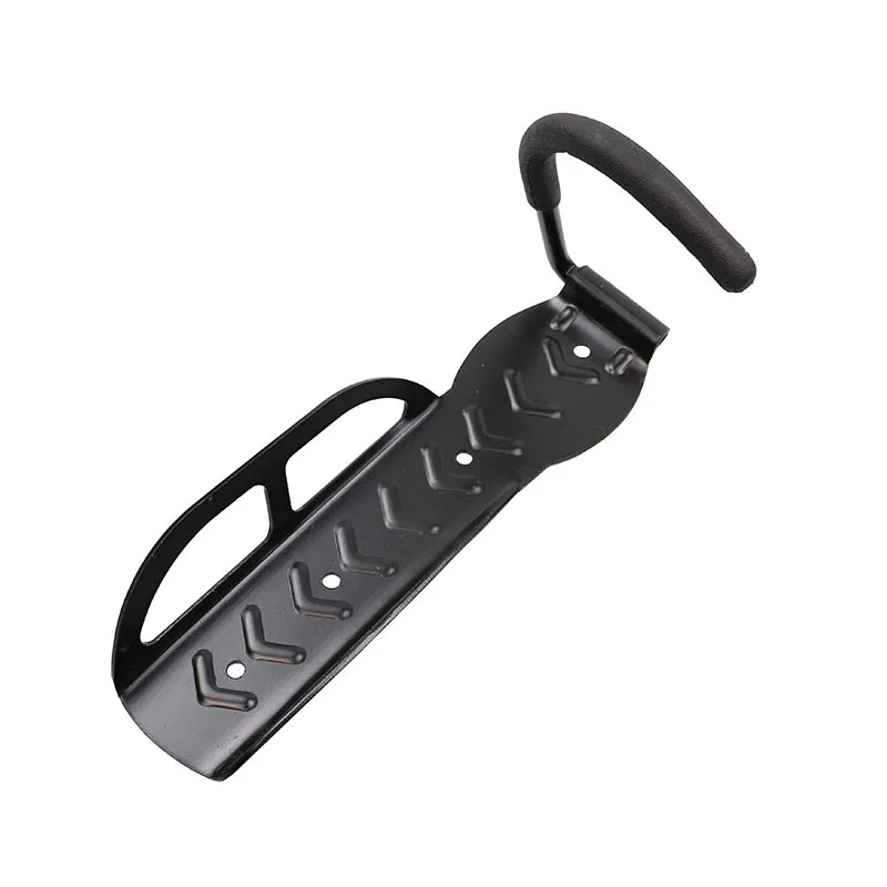 

Bike Storage Hook Rack Storage Rack Wall Fits Mountain Road Bikes With Protection Pad Custom logo And Color Hold Your BIke Well, Black & custom