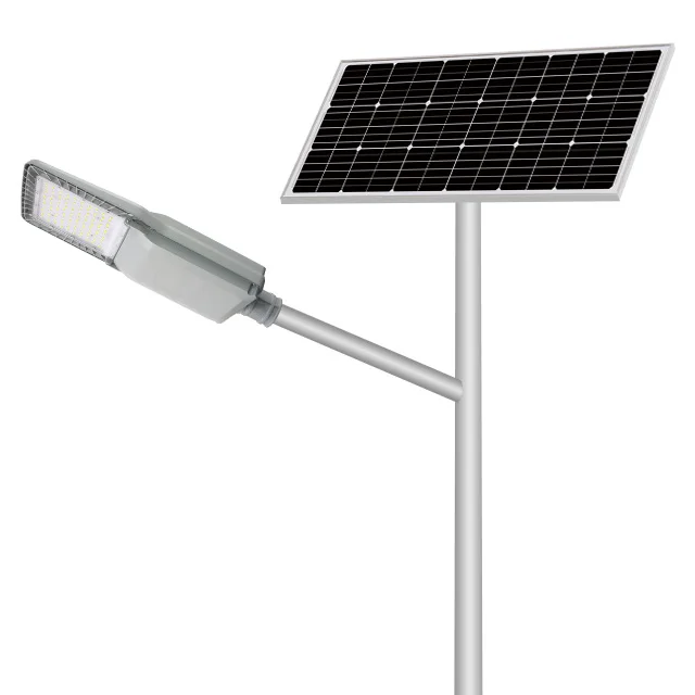 automatically wholesaler factory solar powered 60w all in two solar street light for sale