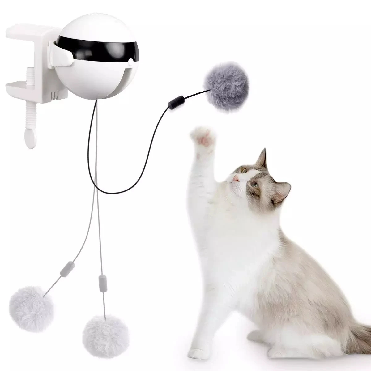 

New Arrival Electric Interactive Cat Lifting Ball Toy Automatic Teaser