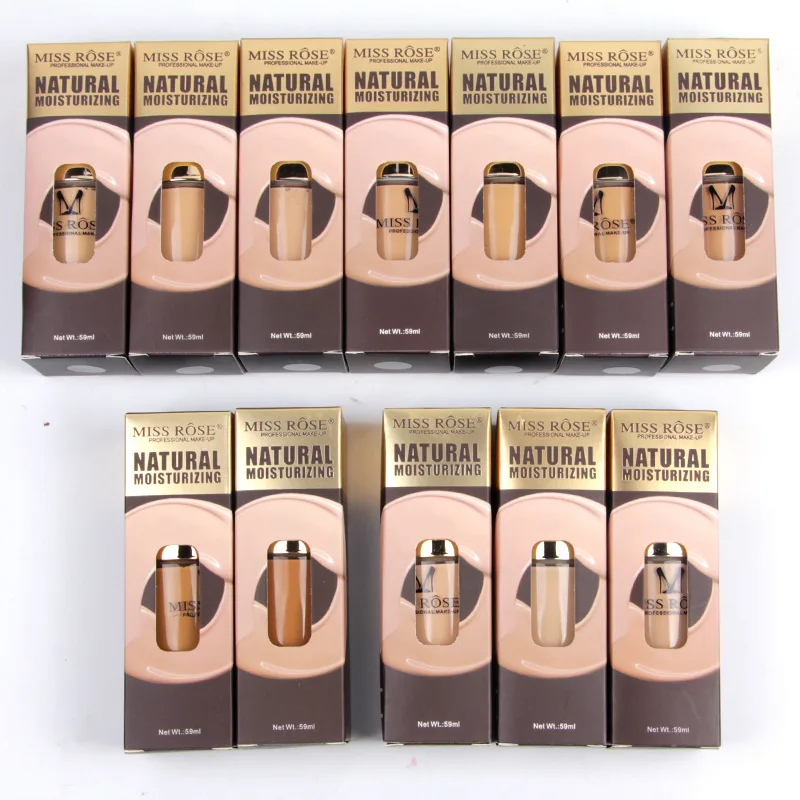 

Manufactory Wholesale custom liquid foundation cosmetic powder best seller, Multi-colors