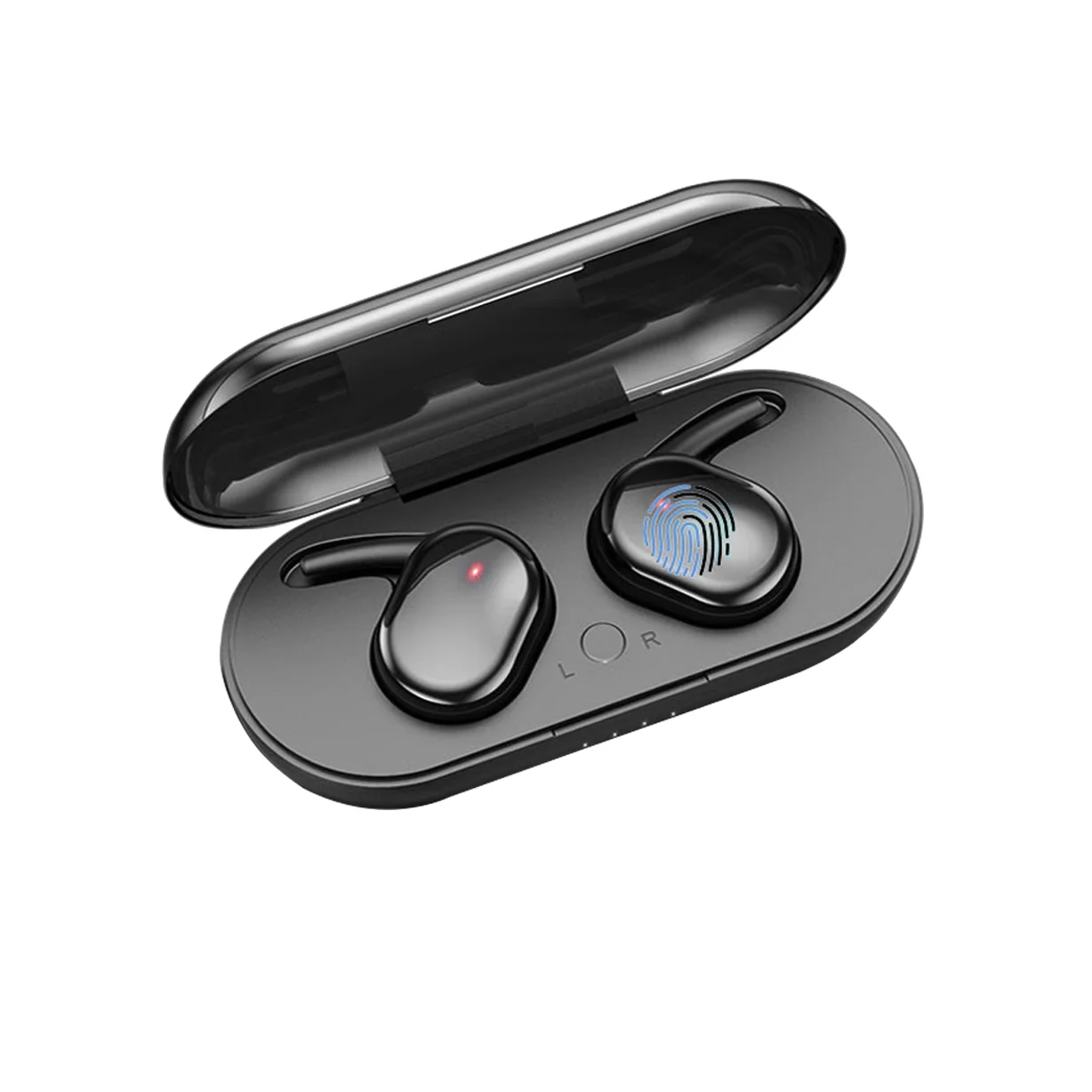

Hot Y30 TWS Wireless 5.0 Earphone Noise Canceling Headset 3D Stereo Sound Music In-ear Earbuds Headphones For Android IOS Phone, Black