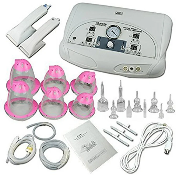 

pink anti cellulite cup lymphatic drainage vacuum therapy butt lift machine