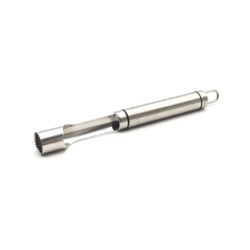 

Stainless Steel Coring Device Digging Tool Kitchen Fruit Core Remover Separator Apple Pear Corer, As photo