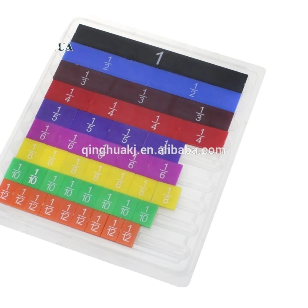 
Mathematics teaching aids mathematics materials plastic round fraction set 