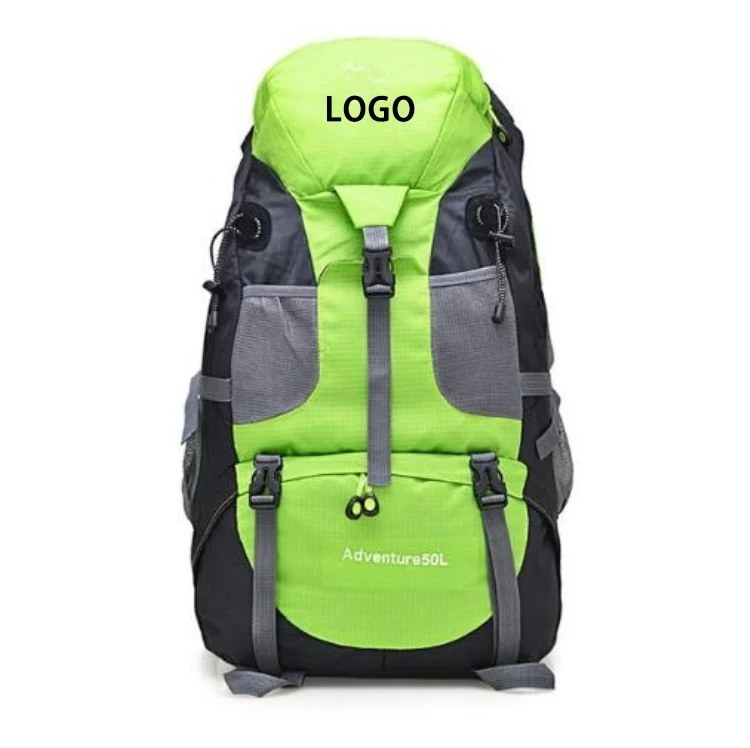 

Customized Logo Waterproof Factory Price Hiking Backpack 50L OEM Colorful Big Capacity Hiking Back Pack