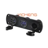 Car Boat Marine Bus Charger Panel mount 12v USB Socket with Digital Voltmeter and Cigarette Lighter Socket