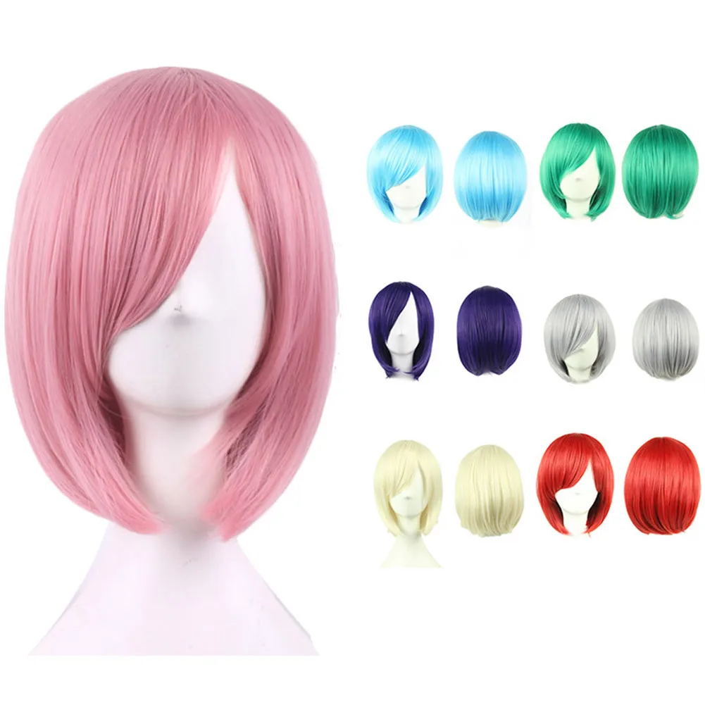 

Wigs Cosplay Anime Short Colors Wig for Boy Girl Men Women