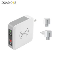 

3 in 1Type C PD3.0 QC3.0 18W Max Fast Charging Wireless Phone Power Banks with Foldable Plug for iPhone Huawei Samsung Xiaomi