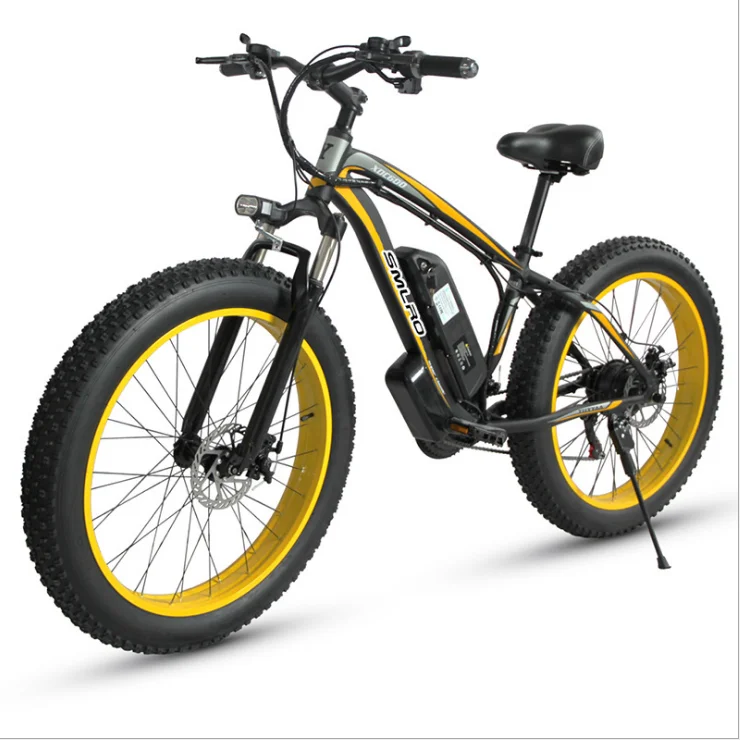 

Factory direct sales 48V electric bicycle ATV 21 speed disc brake lithium battery 4.0 wide wheel snow ebike