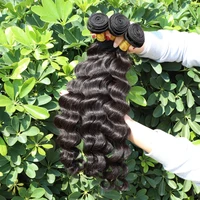 

Vendors natural weaving bundles cheap virgin 100% indian Brazilian cuticle aligned extension human Deep waves hair in dubai