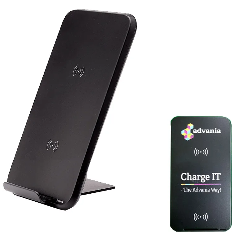 

15W dock station wireless charger Qi 2 in 1 foldable wireless charger for iPhone 12 wireless charger 15W