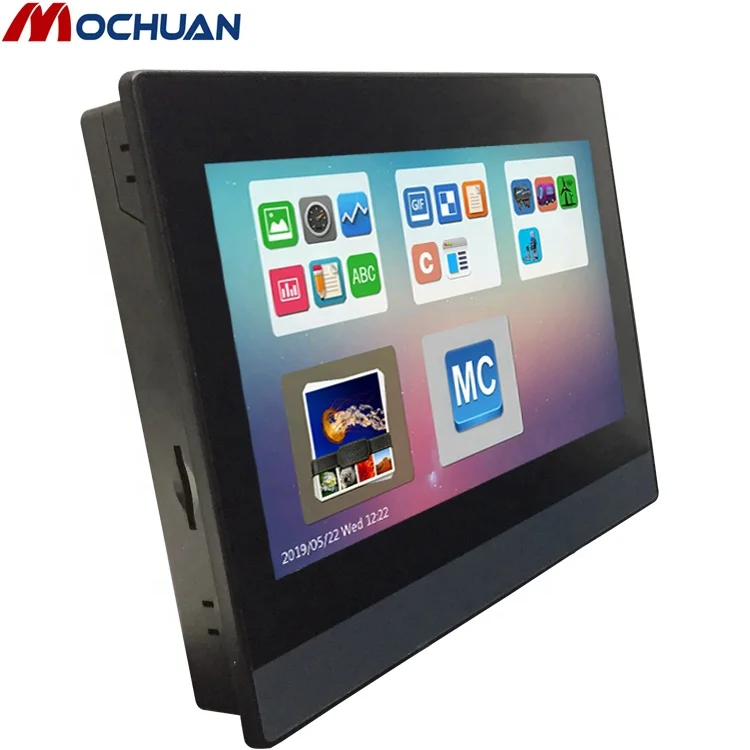 

small embedded industrial lcd display touch screen hmi low cost plc