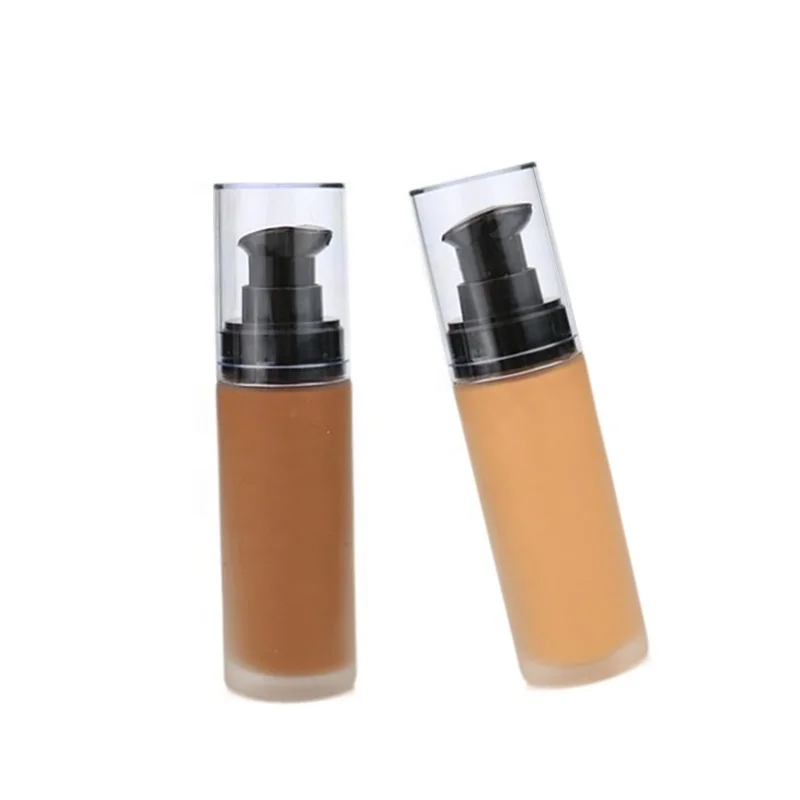 

Free Sample Foundation Private label oil matte liquid foundation waterproof long-lasting makeup foundation, Multi-colors