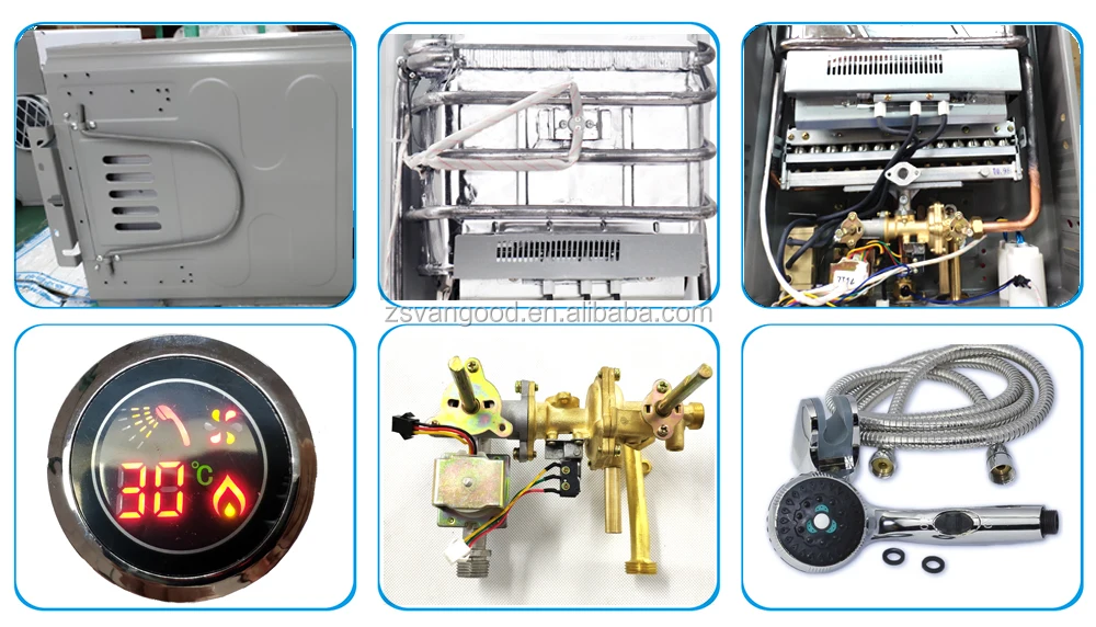 Battery Powered Portable Propane Hot Camping Junker Geyser Gas Water