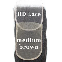 

Top Quality High Digital Thin HD 4*4 5*5 13*4 13*6 Transparent Swiss Lace Closure / Frontal Virgin Cuticle Aligned Human Hai