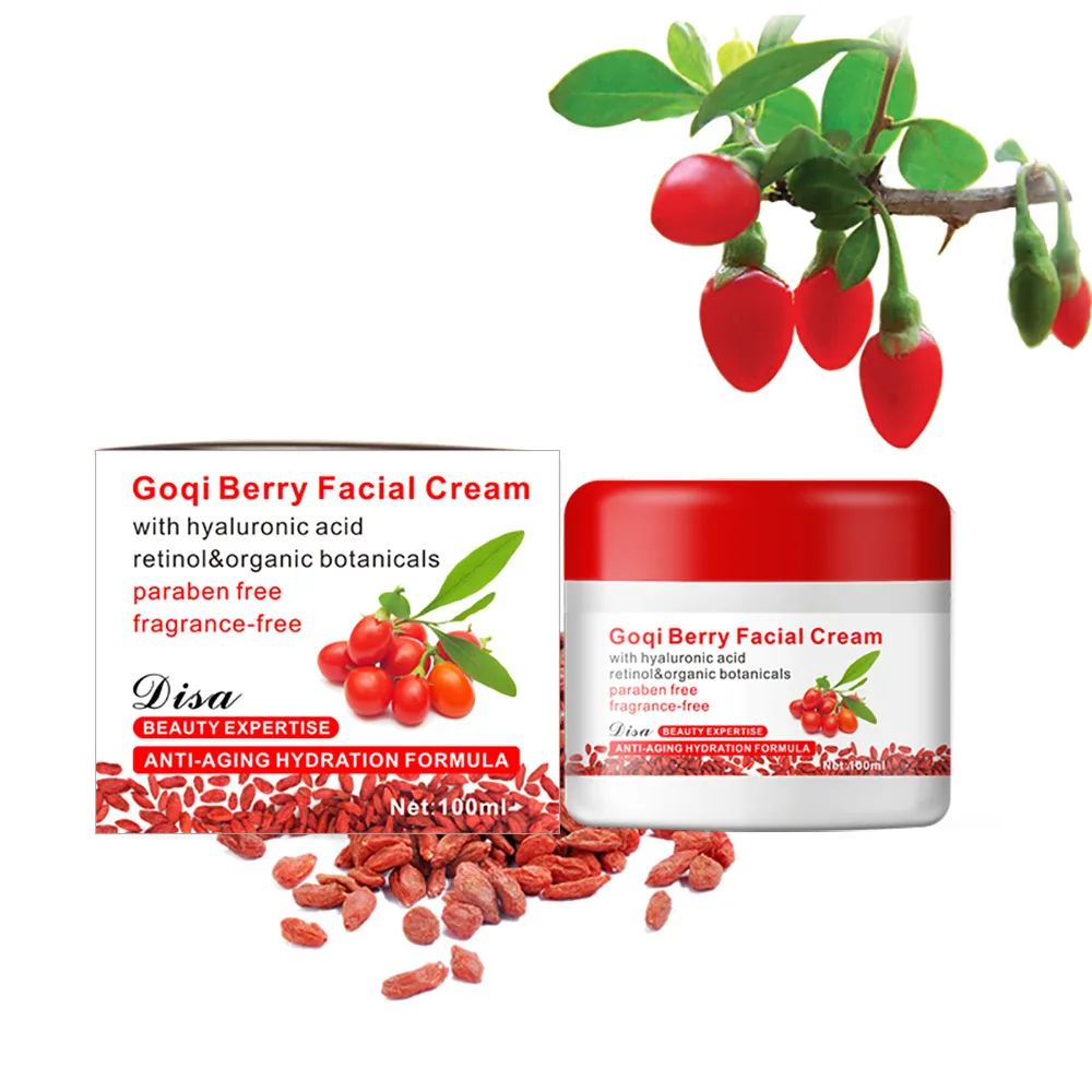 

Free Sample Best Face Massage Mens Face Cream Wolfberry Whitening Face Cream
