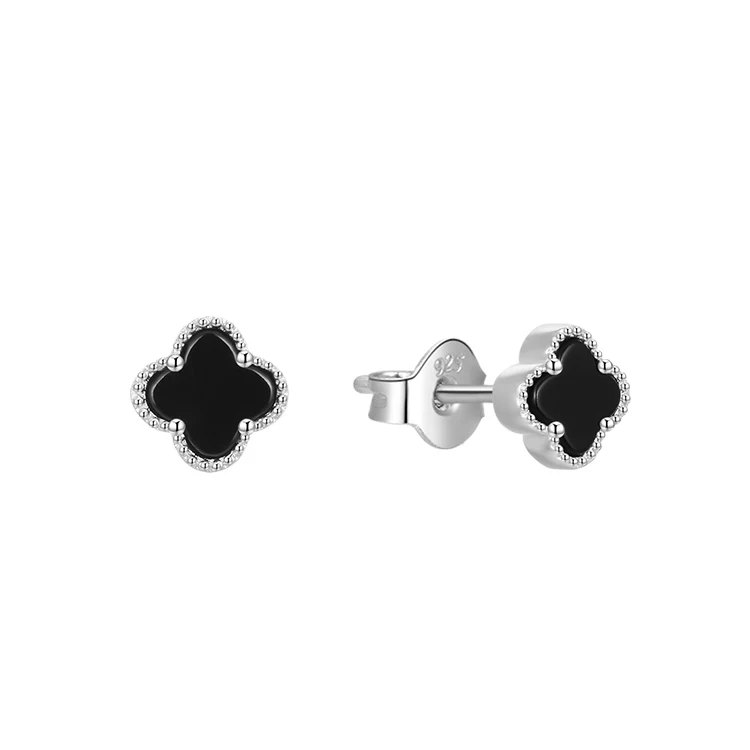 

Fashion Lady Jewellery Fancy Design Rhodium Plating 925 Sterling Silver Earrings Korea
