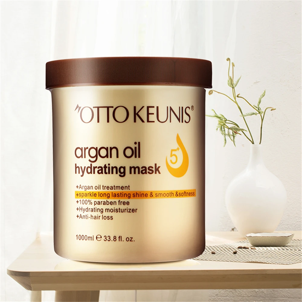 Private Labels Argan Oil Deep Repair and Moisture Hair Mask for Damage Hair