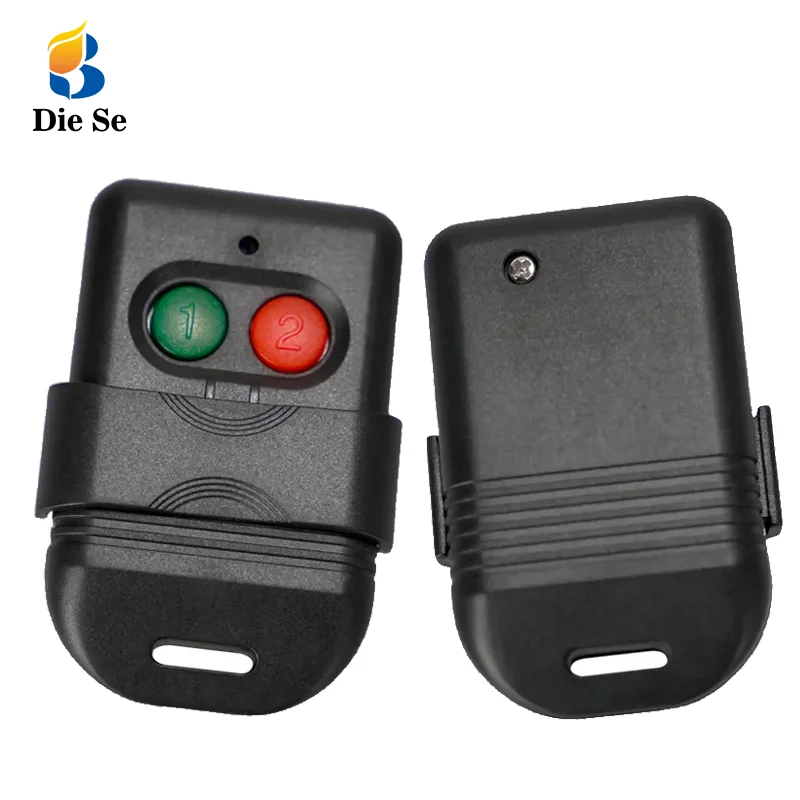 

Two button multi-function spare wireless remote control 315/433.92MHz Dial Code Garage security door