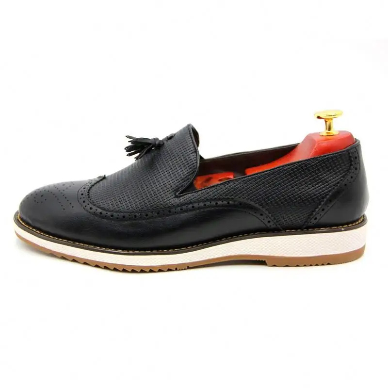 

Wholesale Fashion Formal Genuine Leather Men's Dress Shoes, Black brown