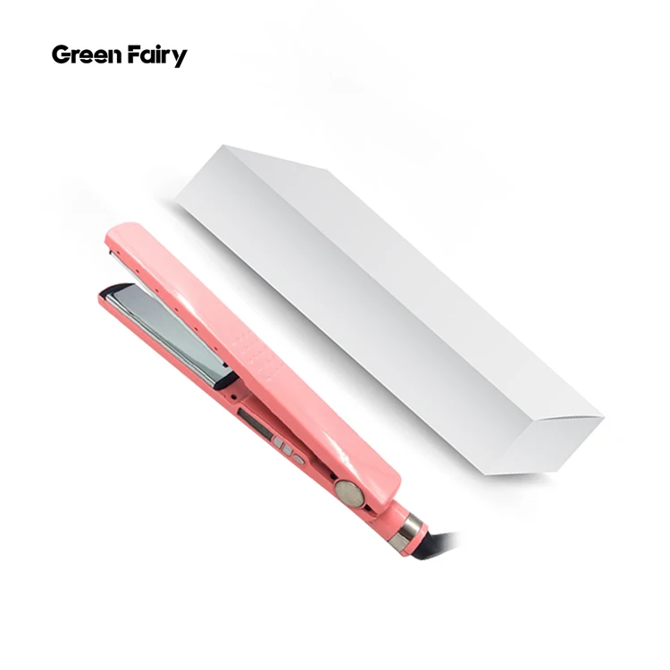 
2019 Flat Irons Wholesale Private Label Personalized Infrared Flat Iron Brand 1Inch Flat Iron Hair Straightener 