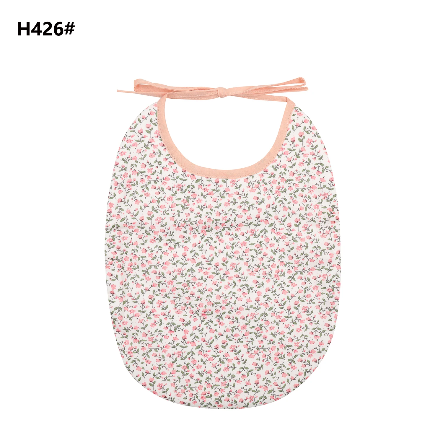 

Simple Fresh Style Large Stain Protective Flower Pattern Japanese Style Baby Bibs