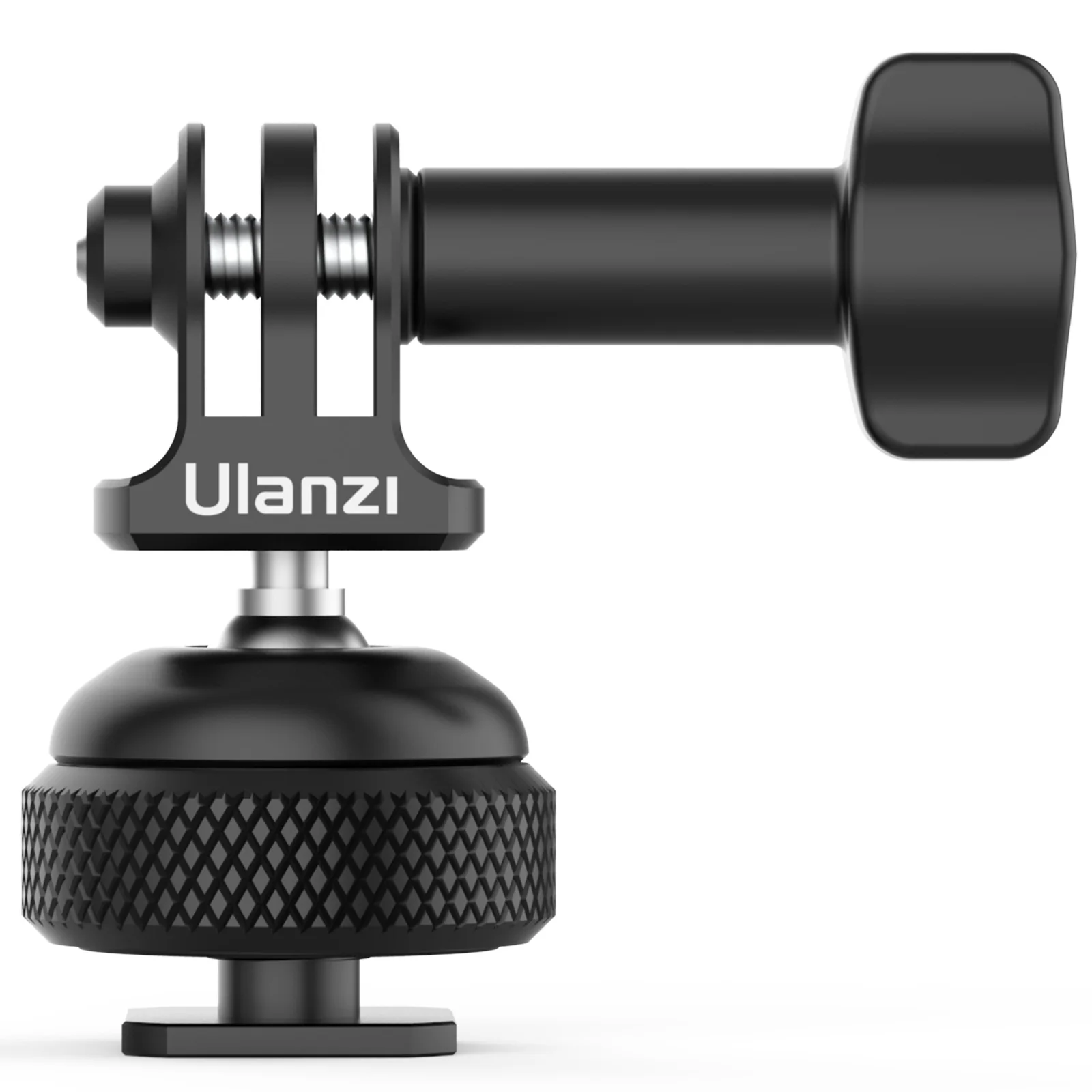 

HOSHI Ulanzi GP-6 Adapter Mount Cold Shoe 1/4'' for GoPro 9/8/7 Universal Adapter Mount 360 Degrees Adjustable Ball Head Mount