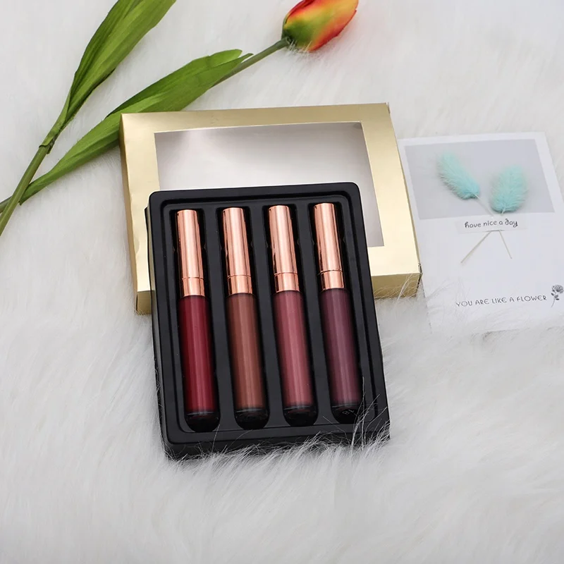 

Private Label Long Lasting Dream Liquid Matte Lipstick Set Box