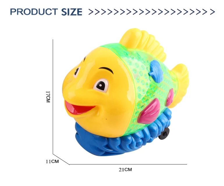 battery operated swimming fish