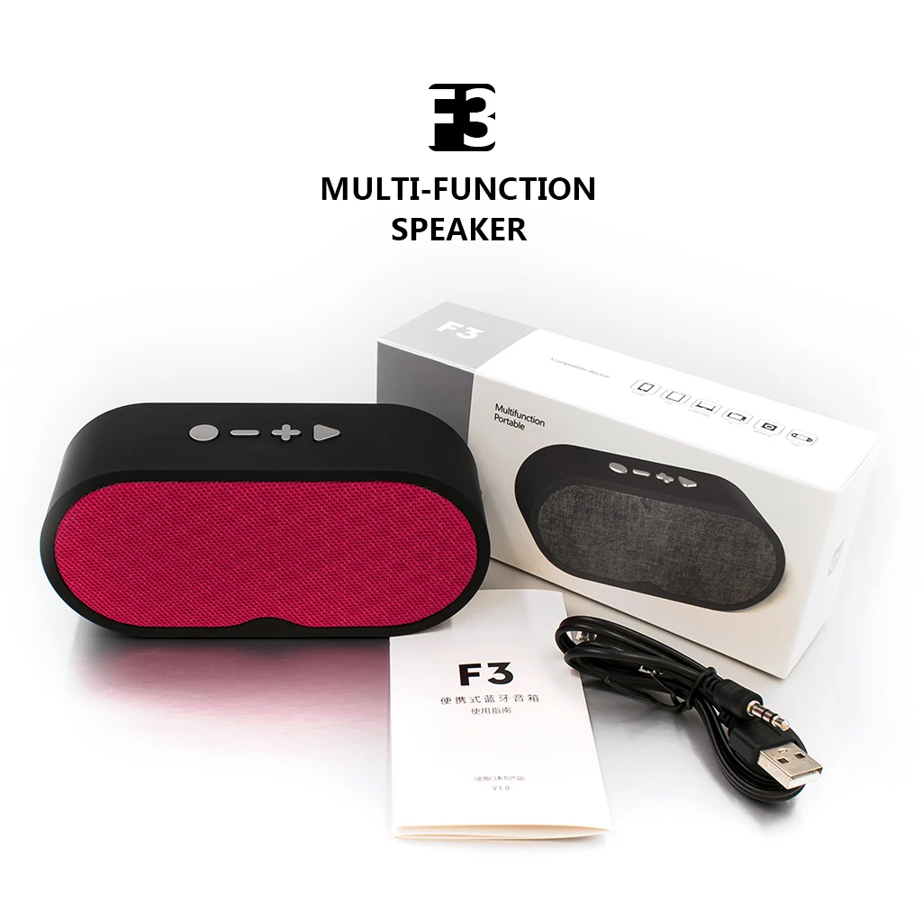 2021 Best Portable Mini Bluetooth Speaker With FM Radio For Christmas Gift - ANKUX.COM