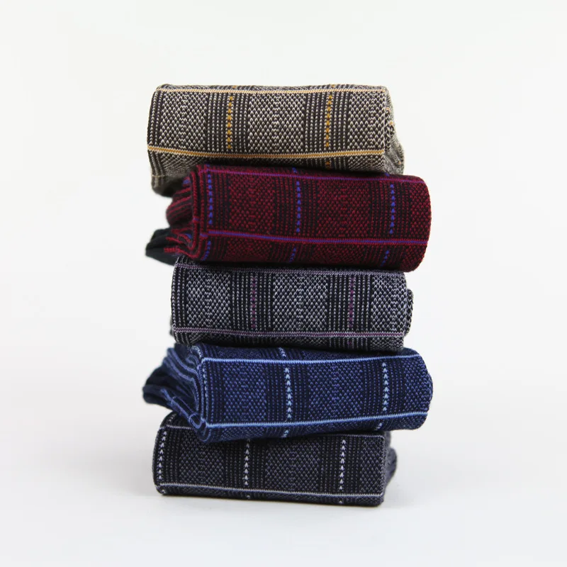 

Men Buffalo Plaid Crew Dress Socks for Business and Casual Occasions