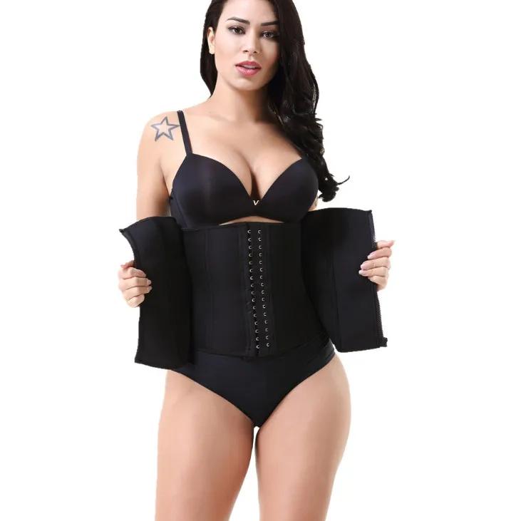 

New arrival hiqh quality hot sales New Neoprene Slimming Body Shaper Waist Trainer Corset abdominal belt for weight loss, Red, blue, purple, black