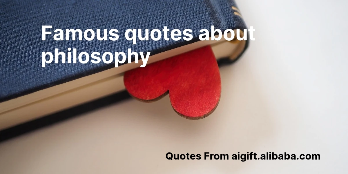 famous quotes about philosophy