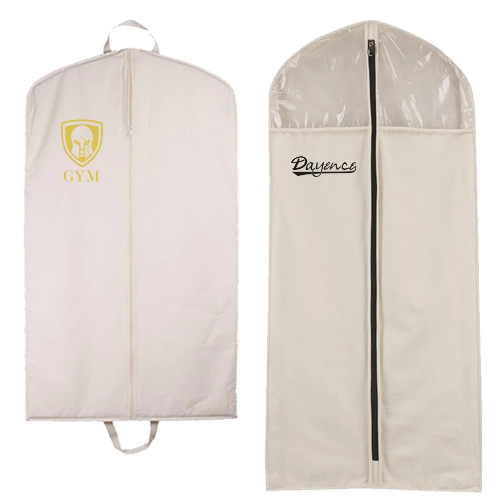 

Custom luxury multipurpose organic cotton garment bag