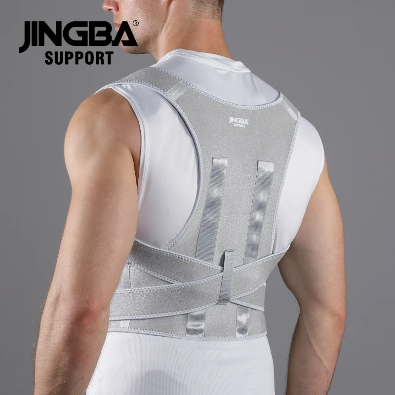 

JINGBA Wholesale Best Sell Unisex Breathable Back Support straightener Pain Relief from Lumbar Neck Shoulder Clavicle Back