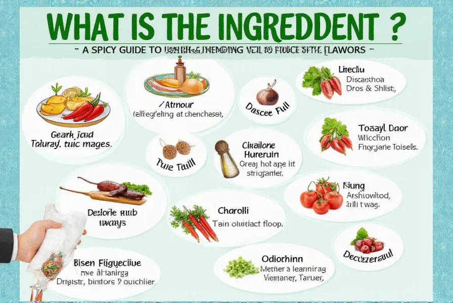 what is the ingredient a spicy guide to understanding your favorite flavors