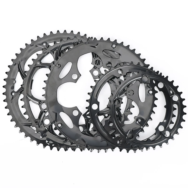 

Lebycle Road Bike Chainwheel 110/130 BCD Chain ring 34/39/50/53T Sprocket 7/8/9/10/11 Speed Chain Wheel Double Crown