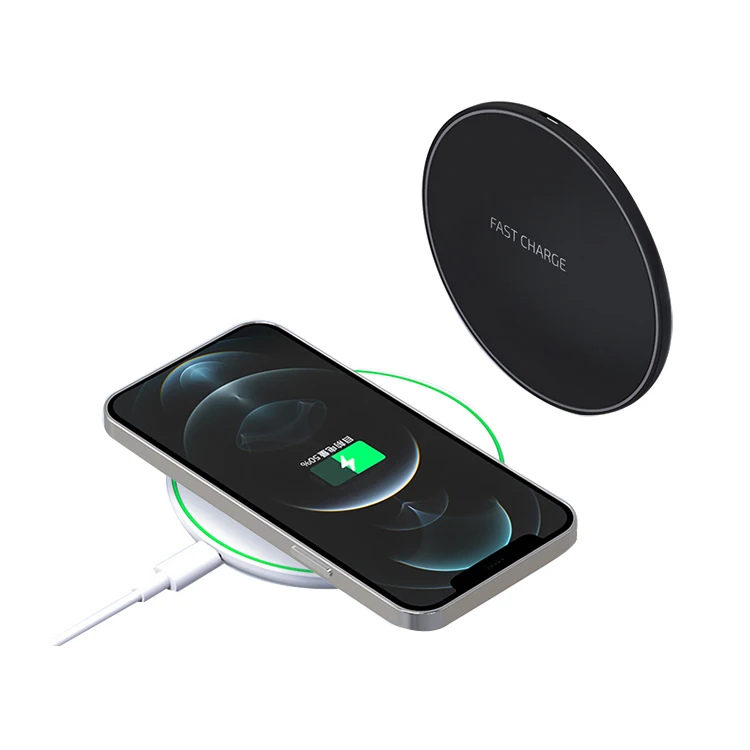 

Portable 10w qi iphone fast wireless charger for iphone 12 mini 11 Pro Xs Max X 8 Plus
