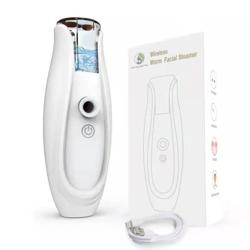 

IFINE Beauty USB charging sprayer Nano ion steam engine for improve dark and rough skin facial steamer custom