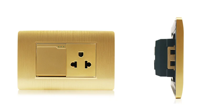 Modern Gold Color 110v