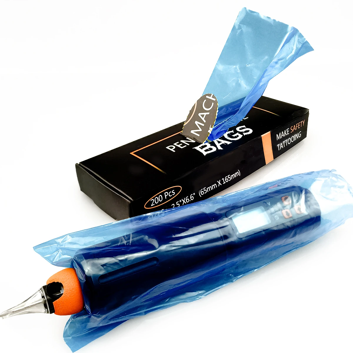 

200PCS Professional Tattoo Pen Bag Covers Tattoo Machine Accessories Disposables Tattoo Machine Bag